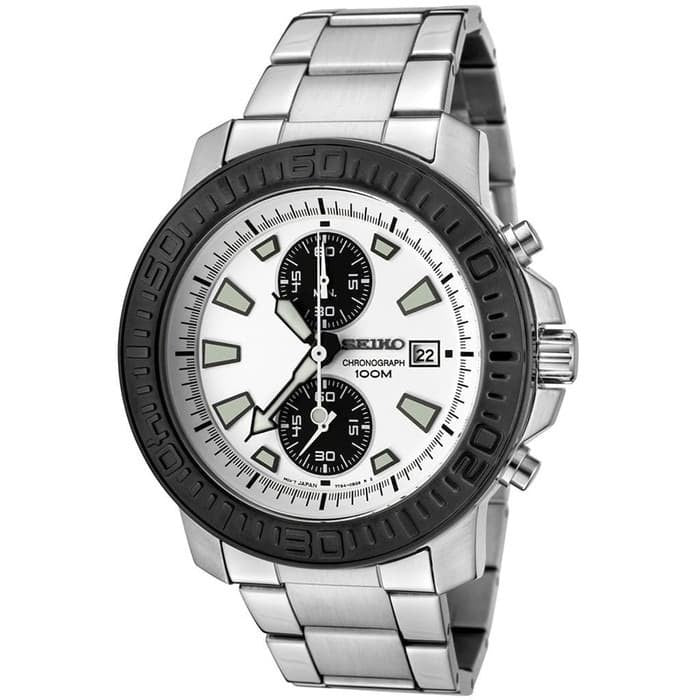 Seiko SNN201P1 Chronograph Full Silver