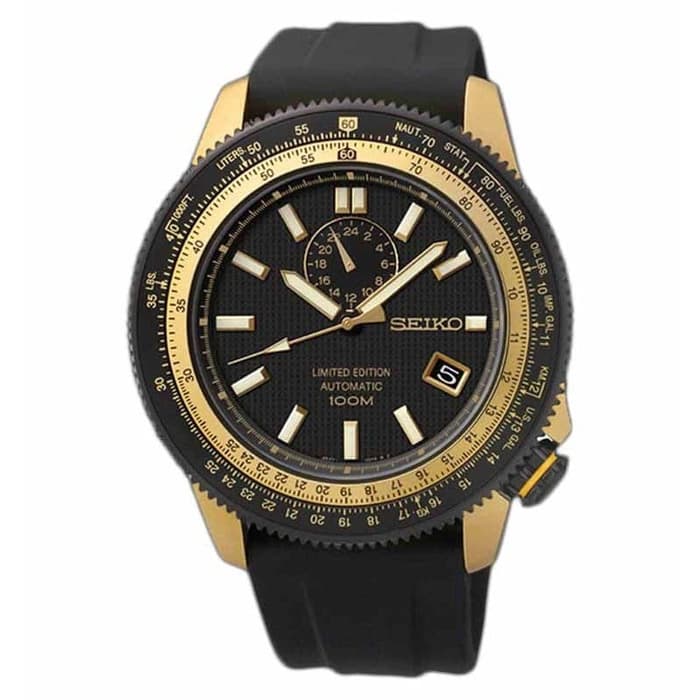 Seiko Superior SSA192K1 Automatic Limited Black Gold Men's Watch
