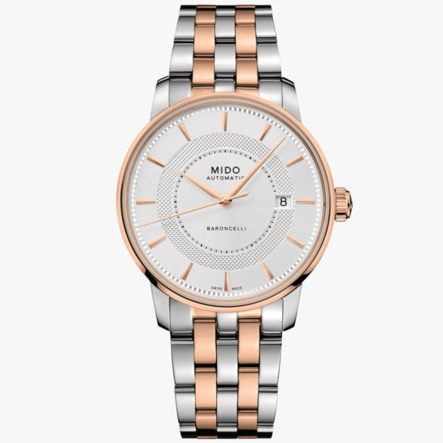 Mido M037.407.22.031.01 Baroncelli Signature Automatic Two-Tone