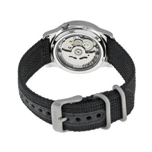 Load image into Gallery viewer, Seiko 5 SNK809K2 Black Silver Men&#39;s Watch
