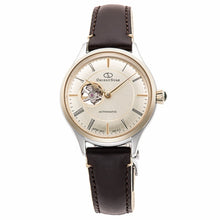 Laden Sie das Bild in den Galerie-Viewer, Orient Star Ladies RE-ND0010G Classic Skeleton Dial Brown LeatherJapan
