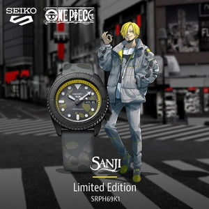 Seiko 5 Sports SRPH69K1 ONE PIECE SANJI LIMITED EDITION SRPH69