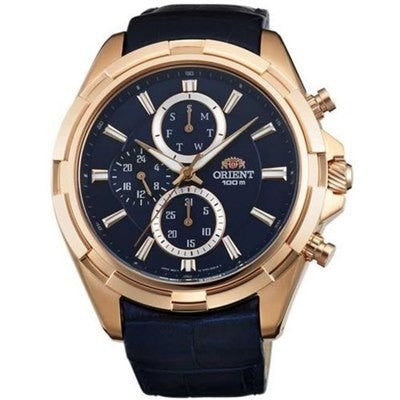 Orient Sporty FUY01005D Men Dark Blue Dial Dark Blue