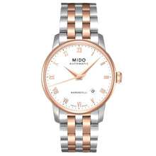 Laden Sie das Bild in den Galerie-Viewer, Mido M8600.9.N6.1 Baroncelli II Automatic Dual Tone Men&#39;s Watch
