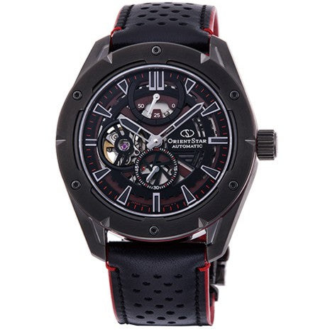 Orient Star Avant Garde Skeleton Black Rally RE-AV0A03B Made In Japan