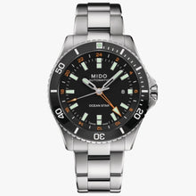 Laden Sie das Bild in den Galerie-Viewer, Mido M026.629.11.051.01 Ocean Star GMT Automatic Black Dial
