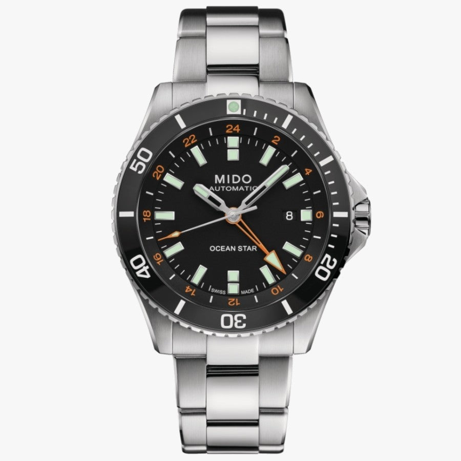 Mido M026.629.11.051.01 Ocean Star GMT Automatic Black Dial