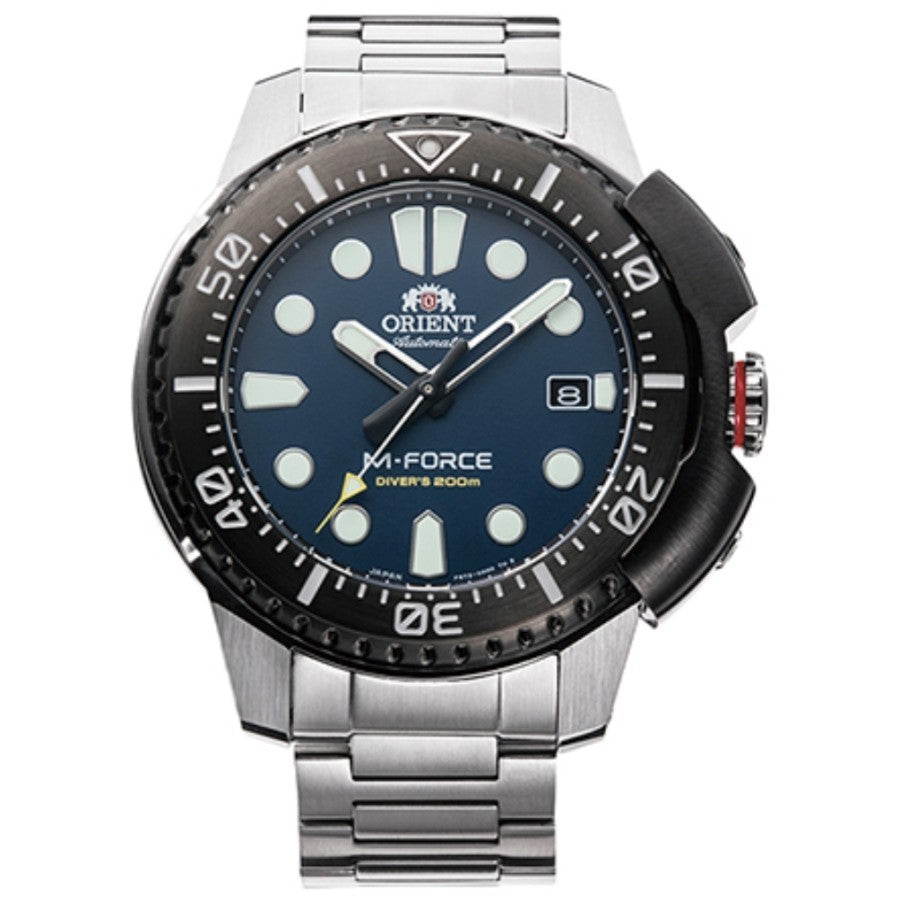 Orient M-Force RA-AC0L07L Automatic Diver 200m Blue Dial Japan