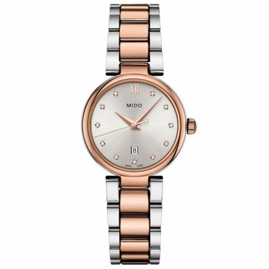 Mido Lady M022.210.22.036.00 Baroncelli Donna Quartz Silver Dial