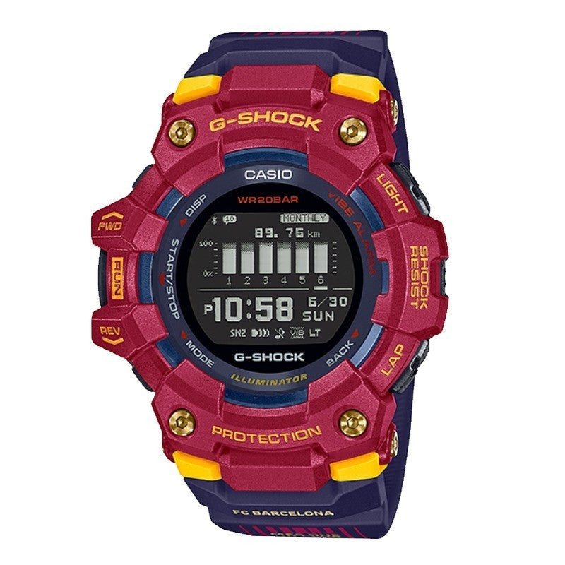 Casio G-Shock GBD-100BAR-4DR / GShock GBD100BAR-4 X BARCELONA LIMITED