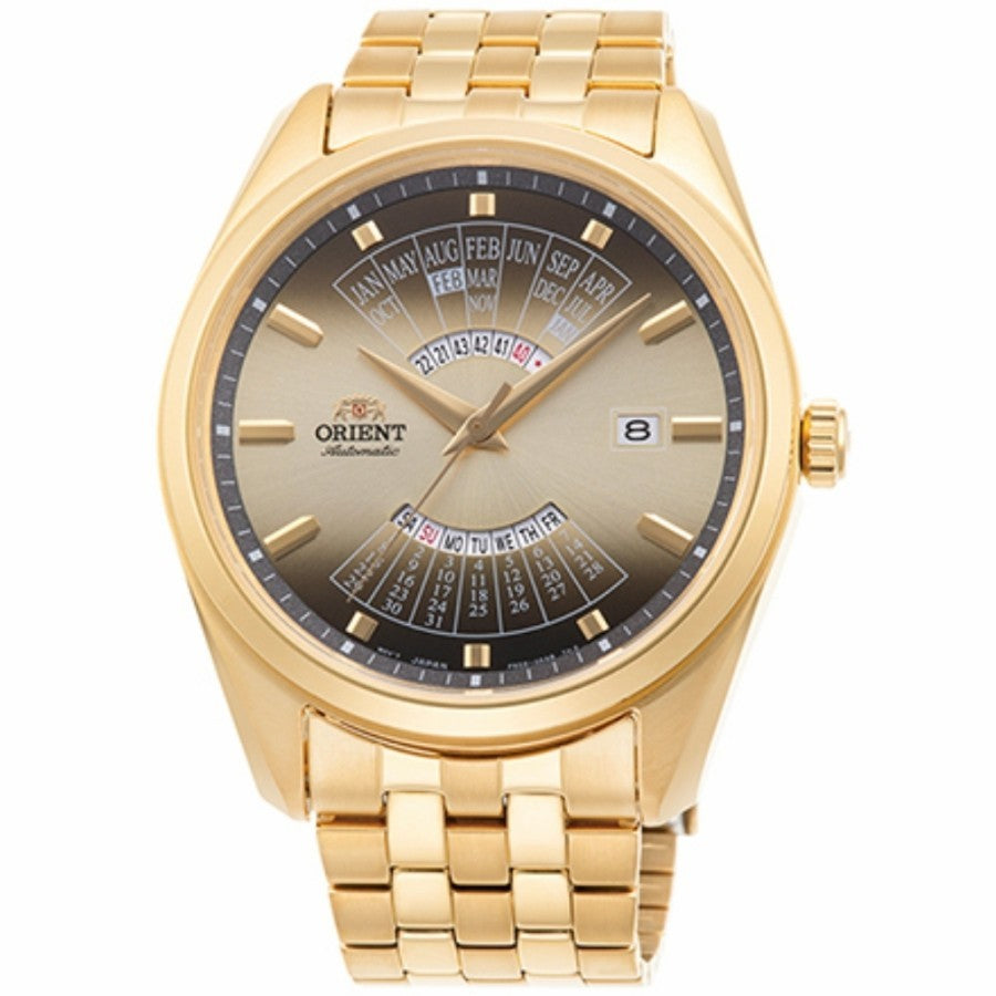 Orient RA-BA0001G Multi Year Calendar Automatic Gold