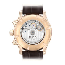 Laden Sie das Bild in den Galerie-Viewer, Mido M005.614.36.031.00 Multifort Chronograph Automatic Brown Leather
