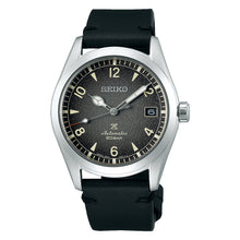 Load image into Gallery viewer, Seiko Prospex Alpinist SPB159J1 Black Dial Black Leather Strap SPB159
