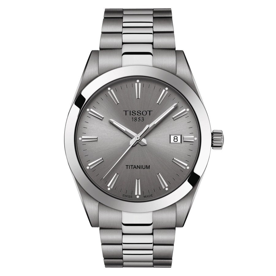 Tissot Gentleman Titanium Grey Dial T127.410.44.081.00
