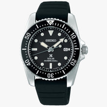 Load image into Gallery viewer, Seiko Prospex Solar SNE573P1 Scuba Diver 200m Black Dial SNE573
