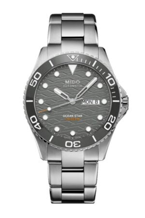 Mido M042.430.11.081.00 Ocean Star 200C Automatic Grey Dial Grey Bezel