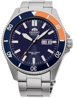 ORIENT RA-AA0913L KANNO AUTOMATIC BLUE DIAL STAINLESS STEEL DIVERWATCH