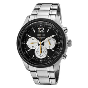 Seiko SRW011P1 Chronograph Silver Black