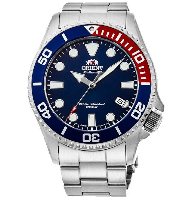 Orient New Triton RA-AC0K03L10B Automatic Blue Dial Pepsi Bezel