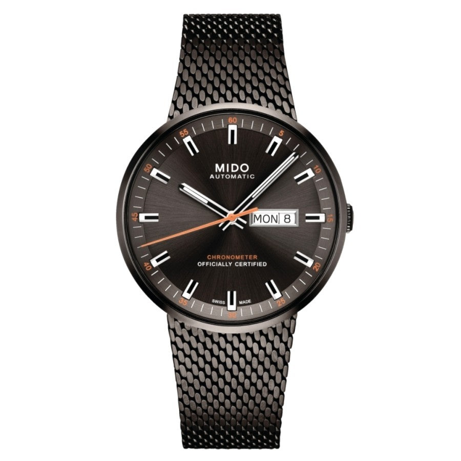 Mido M031.631.33.061.00 COSC Chronometer Commander Icone All Black