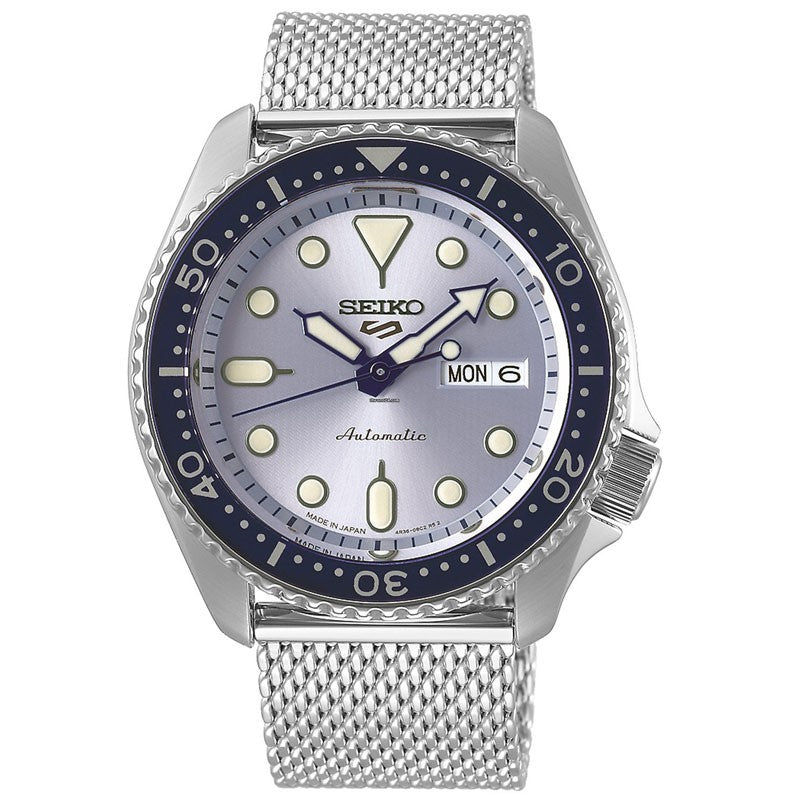 Seiko 5 Sports SRPE77 SRPE77K1 Light Blue Dial