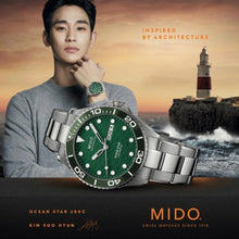 Laden Sie das Bild in den Galerie-Viewer, Mido M042.430.11.091.00 Ocean Star 200C Green Dial Green Bezel
